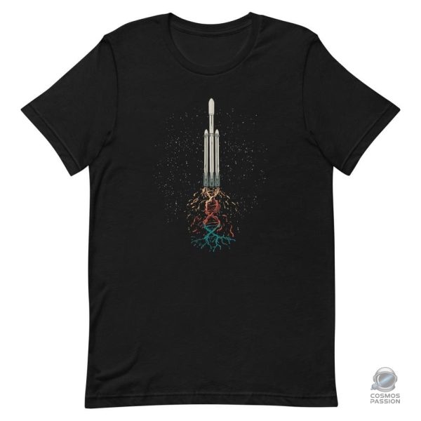 t-shirt-fusee-spacex-1 T-shirt SpaceX fusée pour passionnés d'espace