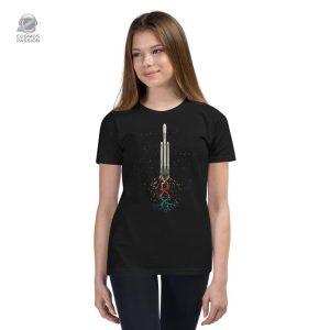 T-shirt enfant inspiré par l'espace et l'astronomie