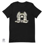T-shirt lunaire inspiré de l'exploration spatiale
