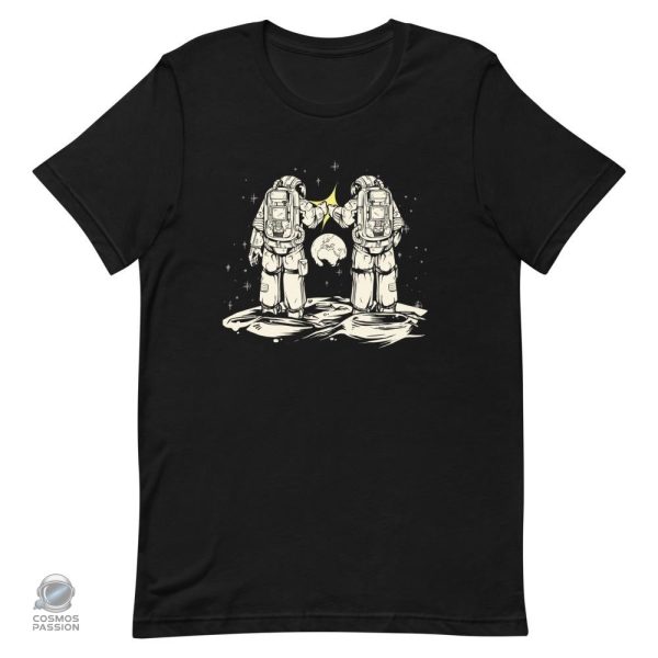 t-shirt-homme-astronaute-1 T-shirt lunaire inspiré de l'exploration spatiale