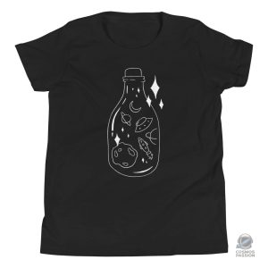 T-shirt enfant L'Espace en Bouteille, design spatial