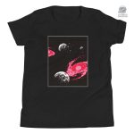 T-shirt enfant motif galaxie en design cosmique