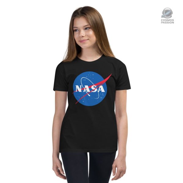 T-shirt espace pour enfants avec logo NASA