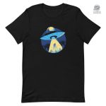 T-shirt graphique représentant un extraterrestre