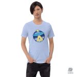 T-shirt original sur le thème de l'espace