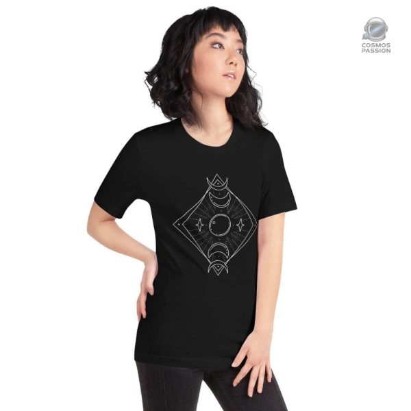 T-shirt confortable à thème lunaire pour passionnés d'astronomie