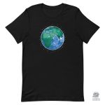 T-Shirt Terre design unique pour passionnés d'espace
