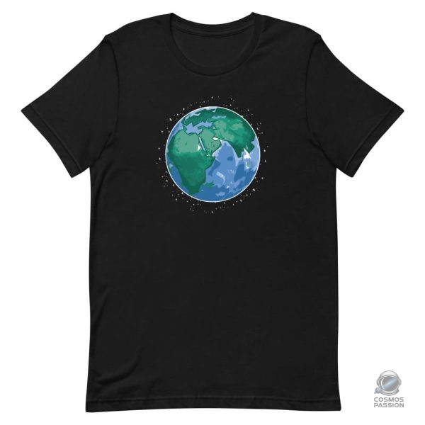 t-shirt-planete-terre-1 T-Shirt Terre design unique pour passionnés d'espace