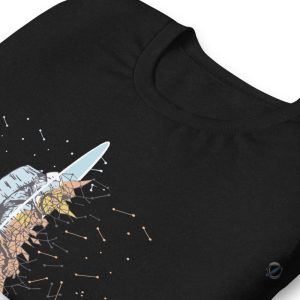 Mode spatiale : T-shirt avec illustration de portail