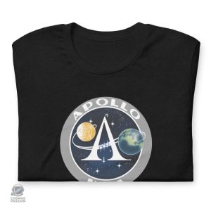 T-shirt Apollo avec logo NASA pour les amateurs d'astronomie