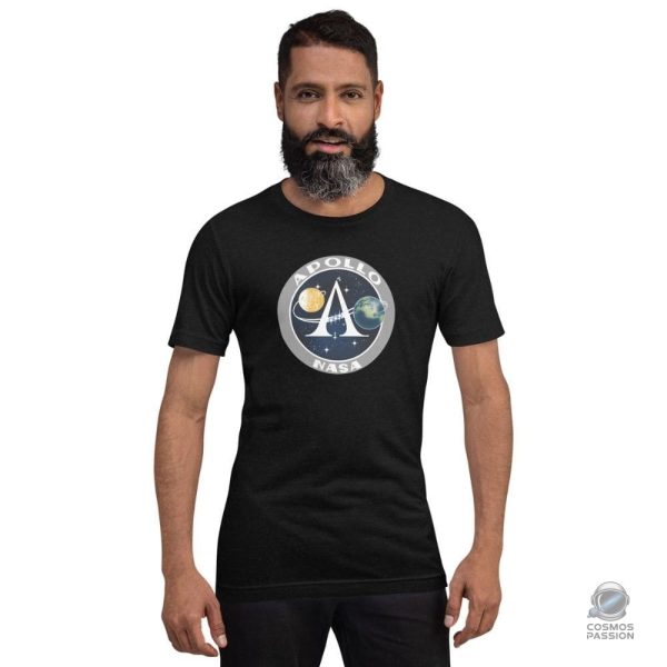 T-shirt en coton NASA, design Programme Apollo classique