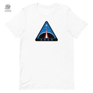 Vêtement NASA au design Ares pour passionnés