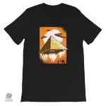 T-Shirt Pyramide Extraterrestre pour passionnés d'espace