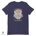 T-shirt céleste avec message inspirant sur les étoiles