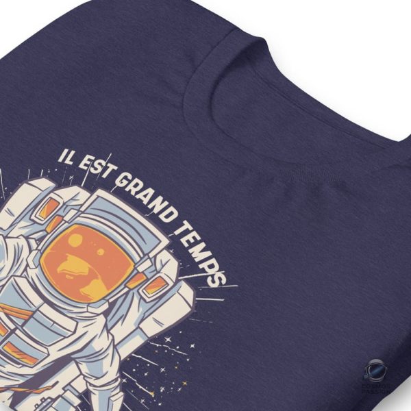 T-shirt inspiré par l'univers, message de rêve