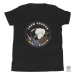 T-shirt SpaceX Crew Dragon pour enfants en design astronomie