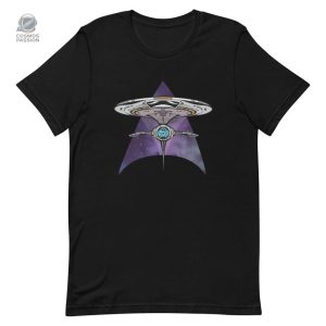 T-shirt Star Trek avec design de vaisseau spatial