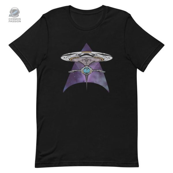 T-shirt Star Trek avec design de vaisseau spatial