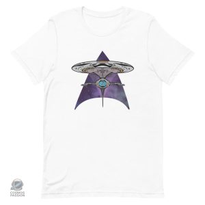 Vêtement espace inspiré de l'univers Star Trek, style décontracté