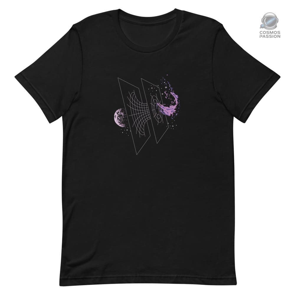T-shirt Espace Trou de Ver pour passionnés d'astronomie