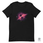 T-shirt Trou Noir avec design minimaliste