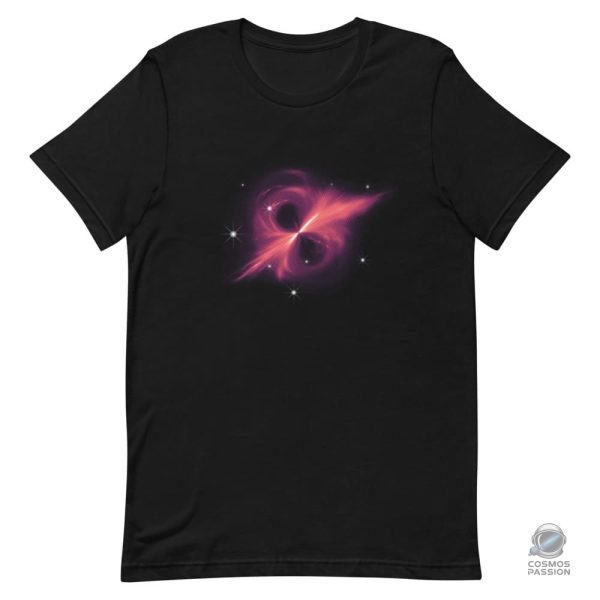 T-shirt Trou Noir avec design minimaliste