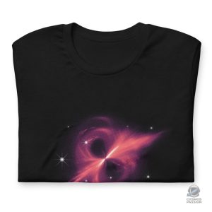 T-shirt noir en coton confortable pour un look décontracté