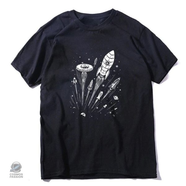 T-shirt vaisseaux spatiaux pour passionnés d'espace