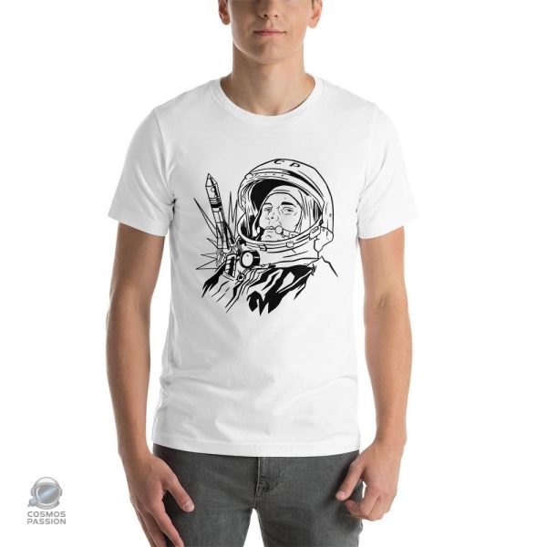 Vêtement Espace, T-shirt Youri Gagarine pour un look cosmique