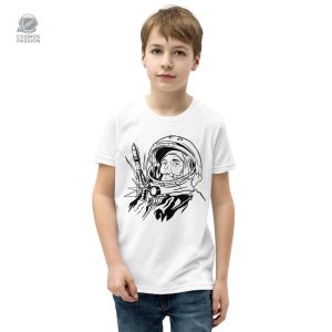 T-shirt enfant inspiré de l'astronomie et de l'espace