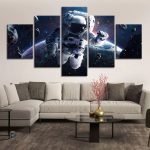 Tableau Astronaute pour décoration intérieure moderne