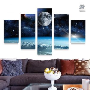 Tableau Atmosphère de la Terre en décoration moderne