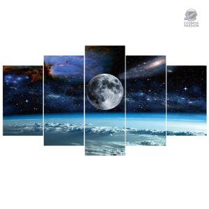 Décoration murale représentant l’atmosphère terrestre