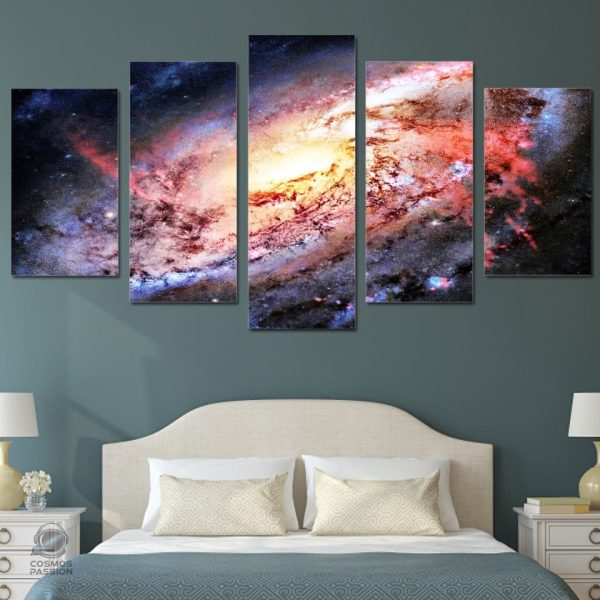tableau-galaxie-1 Tableau Galaxie - œuvre inspirée de l'espace