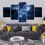 Tableau Pleine Lune en décoration murale inspirée par la lune
