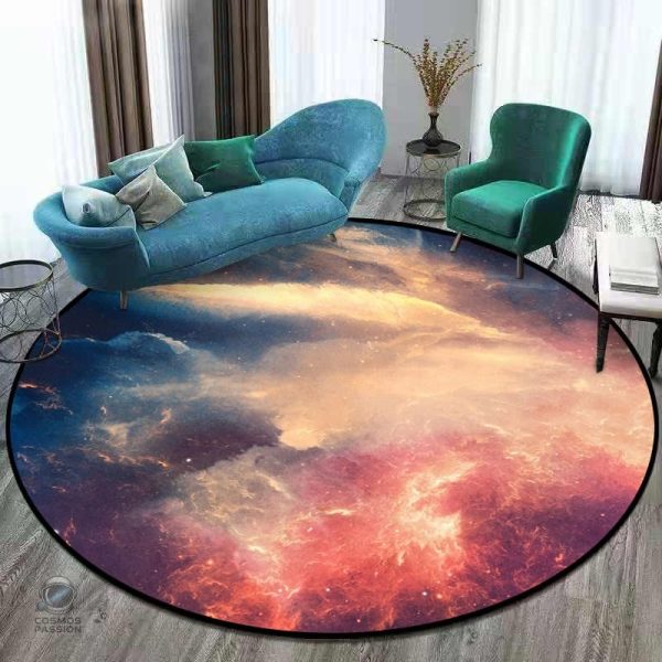 tapis-de-sol-univers-1 Tapis Espace Brumeux, design moderne pour salon ou chambre