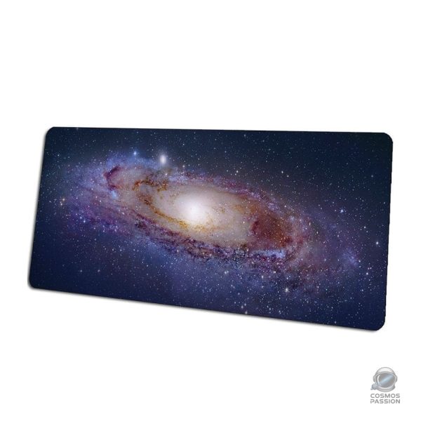 Tapis de souris Galaxie avec motif spatial captivant
