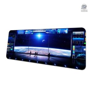 Tapis de souris Hublot Spatial avec design astral captivant