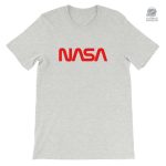 T-shirt NASA avec le logo Worm, style décontracté