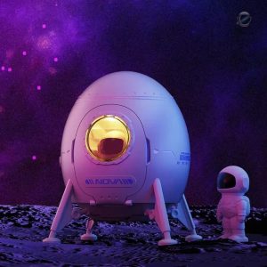 Veilleuse Capsule Spatiale pour une ambiance galactique